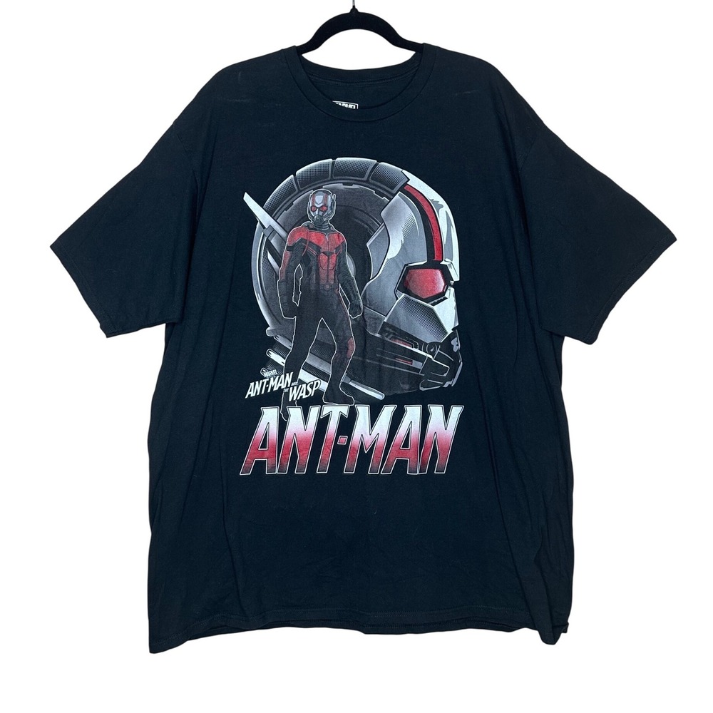 Marvel Ant-Man and The Wasp‎ Movie T-Shirt Black Men's XXL Graphic